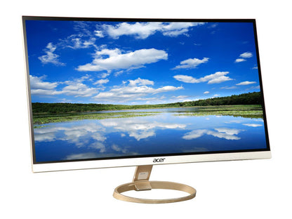 Acer Certified H7 Series H277HU kmipuz Gold 27" 4ms Widescreen LCD/LED Monitor IPS Backlight (UM.HH7AA.002) 350 cd/m2 100,000,000:1