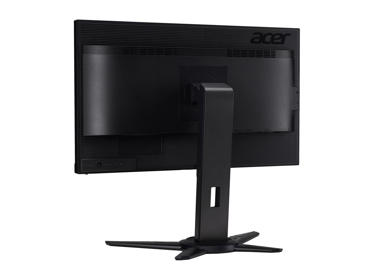 Acer Predator XB2 XB252Q BMIPRZ 24.5" 1920 x 1080 1ms (GTG) 240 Hz NVIDIA G-Sync Frameless Gaming Monitor, VESA Mountable, HDMI, DisplayPort, Built-in Speaker