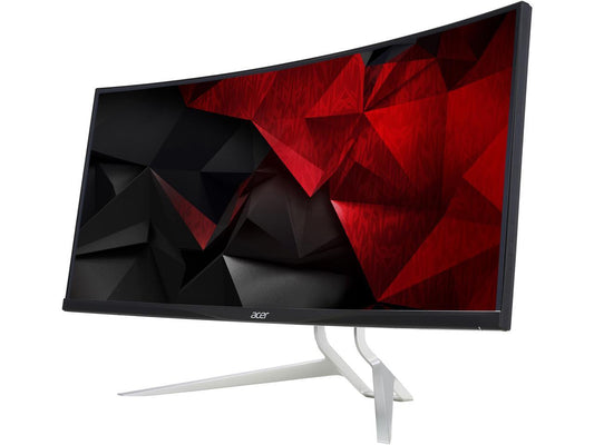 Acer XR382CQK 38" IPS Curved Gaming Monitor, UW-QHD 21:9 3840 x 1600, 75 Hz 5ms, FreeSync, Built-in DTS Sound Speaks