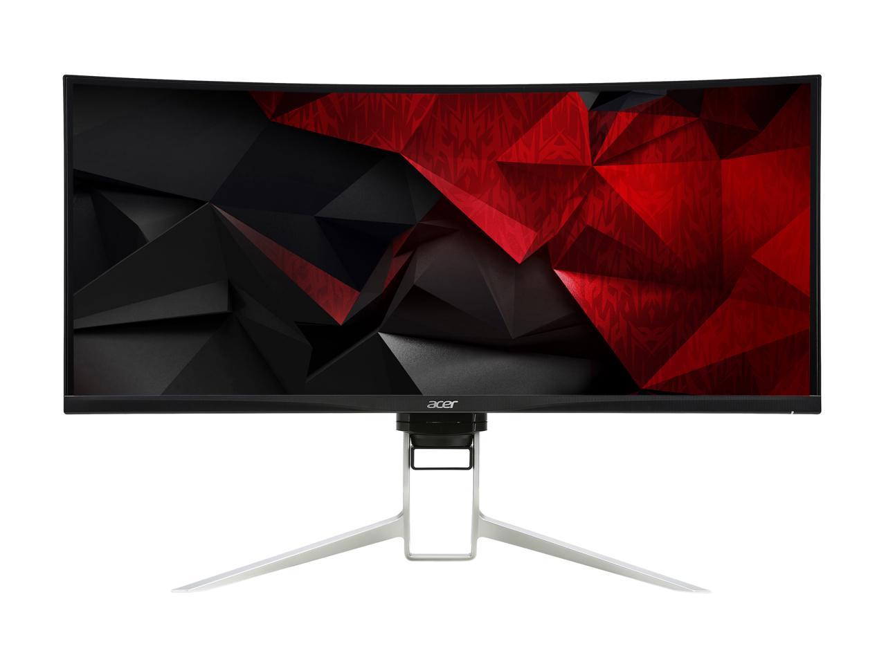 Acer XR382CQK 38" IPS Curved Gaming Monitor, UW-QHD 21:9 3840 x 1600, 75 Hz 5ms, FreeSync, Built-in DTS Sound Speaks