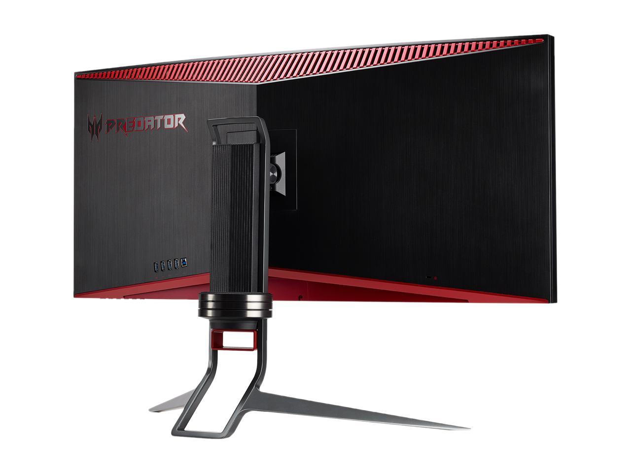 Acer Predator Z35 Z35P bmiphz 35" Quad HD 3440 x 1440 4ms 100Hz 120Hz (OC) HDMI DisplayPort NVIDIA G-SYNC Flicker-Less Technology Built-in Speakers UltraWide Backlit LED Gaming Monitor