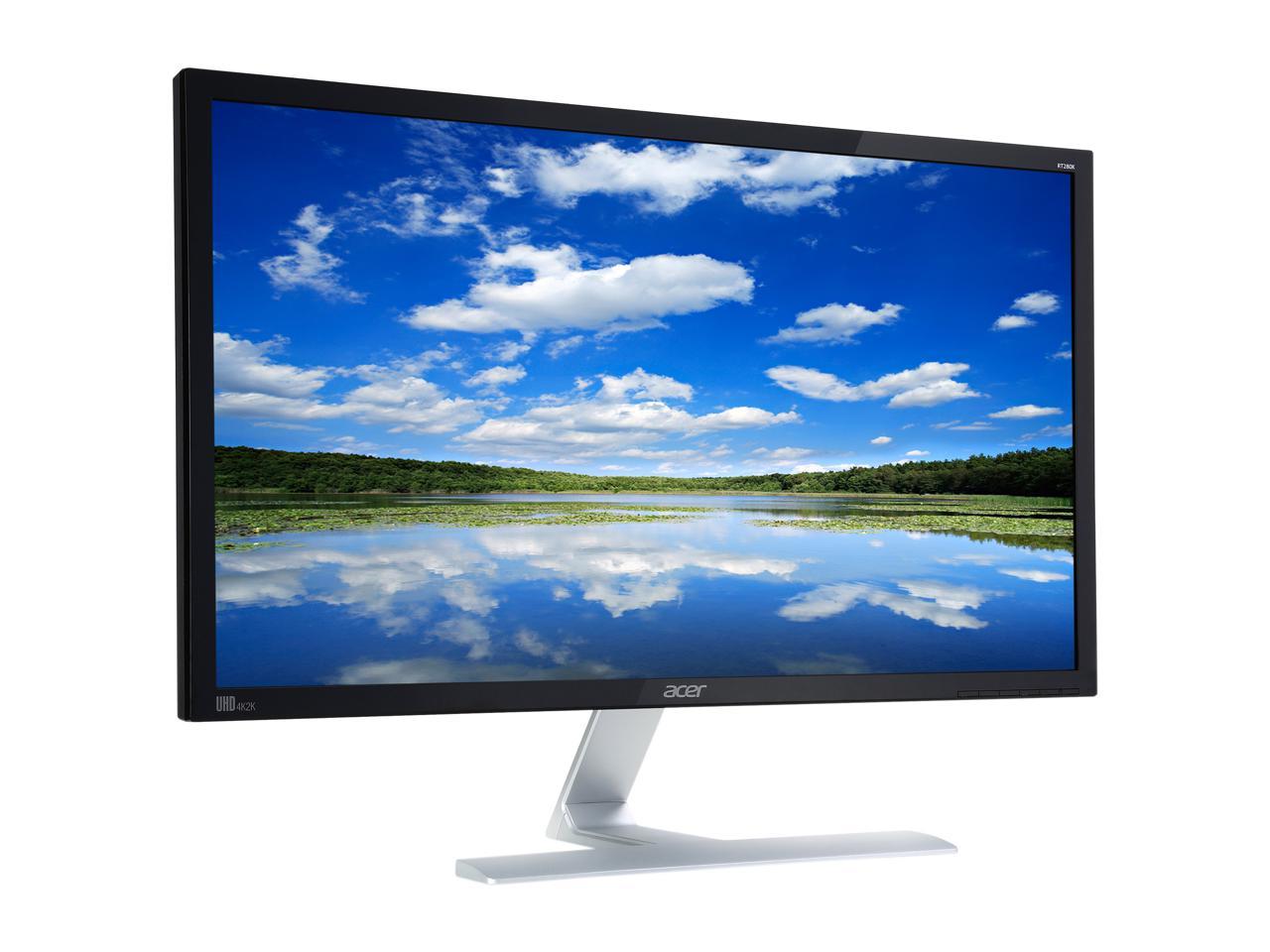 Acer RT280K bmjdpx 28" 3840 x 2160 (4K) 60 Hz DVI, HDMI, DisplayPort Built-in Speakers LED Monitor