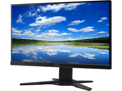 Acer XF251Q bmiirx Black 24.5" Full HD Gaming Monitor, 75Hz, 1ms (GTG), AMD FreeSync, Height & Pivot Adjustment, Built-in Speakers, 2xHDMI, Blue Light Filter