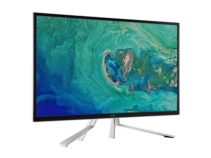 Acer ET322QK wmiipx 32" (Actual size 31.5") Ultra HD 3840 x 2160 4K 4ms (GTG) 60Hz 2 x HDMI DisplayPort AMD FreeSync Built-in Speakers Backlit LED LCD Monitor