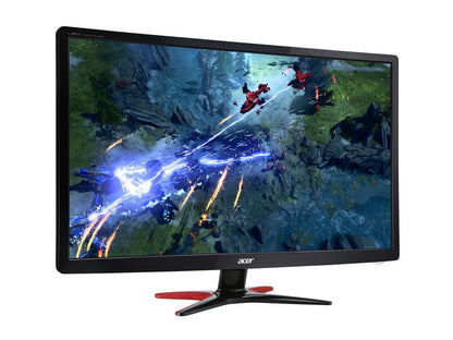 Acer GF246 bmipx 24" Full HD 1920 x 1080 75Hz 1ms HDMI VGA DisplayPort AMD FreeSync Built-in Speakers FlickerLess Blue Light Filter LED Backlit Gaming Monitor