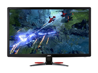 Acer GF246 bmipx 24" Full HD 1920 x 1080 75Hz 1ms HDMI VGA DisplayPort AMD FreeSync Built-in Speakers FlickerLess Blue Light Filter LED Backlit Gaming Monitor