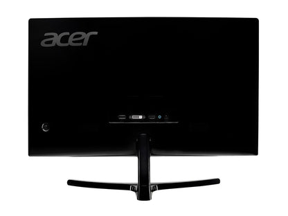 Acer ED242QR Abidpx 24" Full HD 1920 x 1080 144Hz DVI HDMI DisplayPort AMD FreeSync Technology Widescreen Backlit LED Curved Gaming Monitor