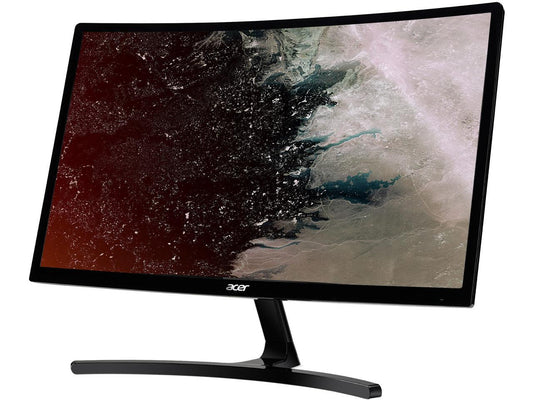 Acer ED242QR Abidpx 24" Full HD 1920 x 1080 144Hz DVI HDMI DisplayPort AMD FreeSync Technology Widescreen Backlit LED Curved Gaming Monitor