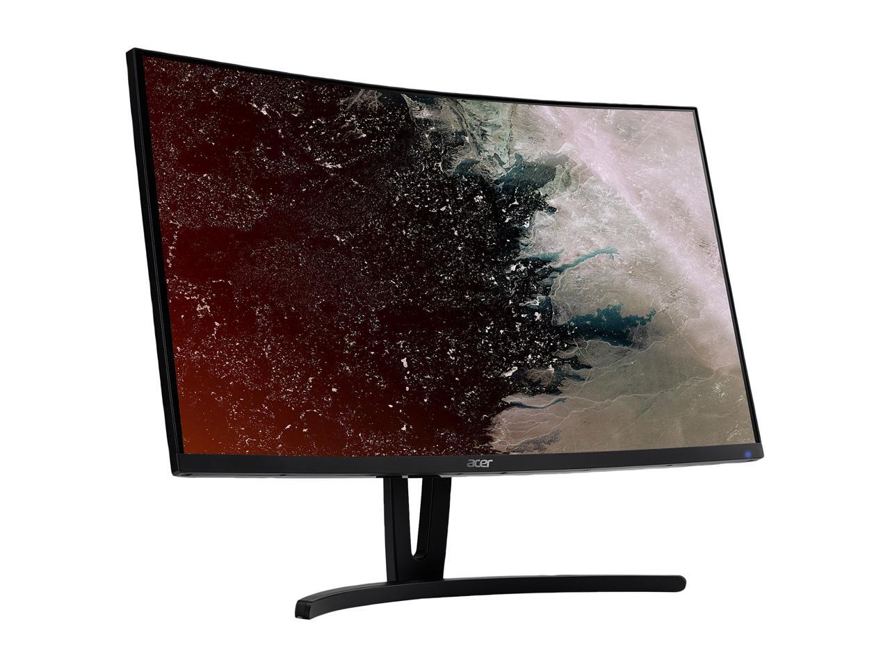 Acer ED273 Abidpx 27" Full HD 1920 x 1080 4ms 144Hz AMD FreeSync Technology HDMI DisplayPort DVI Backlit LED LCD Curved Gaming Monitor