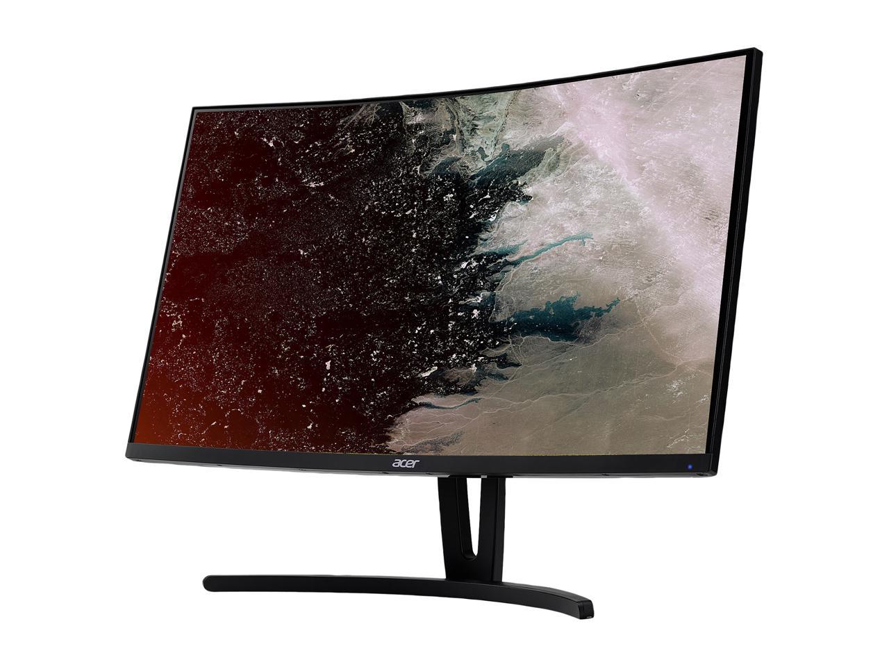 Acer ED273 Abidpx 27" Full HD 1920 x 1080 4ms 144Hz AMD FreeSync Technology HDMI DisplayPort DVI Backlit LED LCD Curved Gaming Monitor