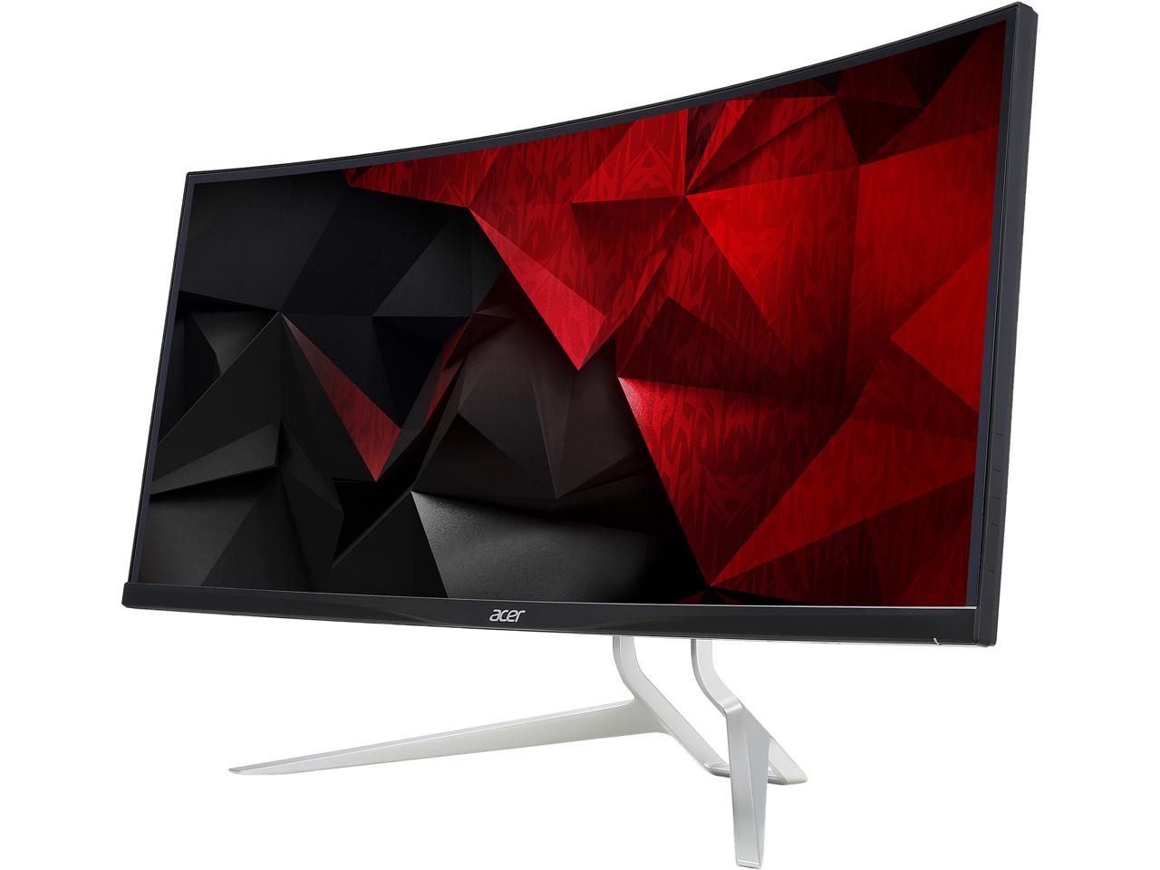 Acer XR342CK 34" UltraWide 21:9 IPS 3440 x 1440 Curved LED Monitor 1ms (MPRT) HDR Ready AMD FreeSync Gaming Height Adjustable Swivel VESA