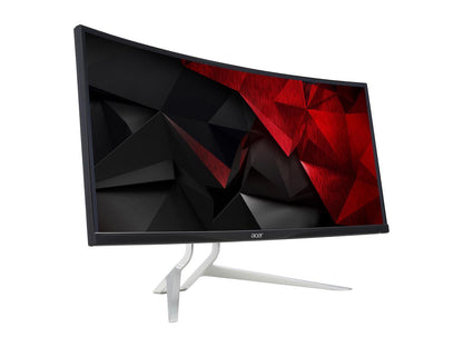 Acer XR342CK 34" UltraWide 21:9 IPS 3440 x 1440 Curved LED Monitor 1ms (MPRT) HDR Ready AMD FreeSync Gaming Height Adjustable Swivel VESA