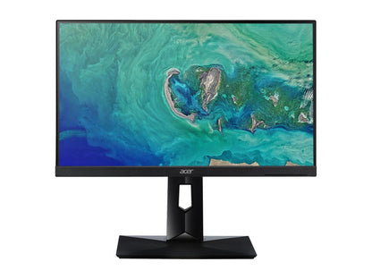 Acer CB271HU bmidprx 27" WQHD 2560x1440 2K Resolution 60Hz 4ms DVI HDMI DisplayPort 100%sRGB Bule Light Filter Built-in Speakers Backlit LED IPS Monitor