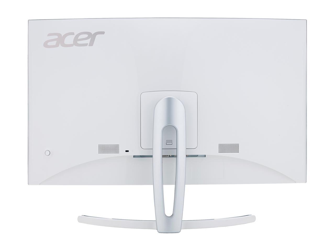 Acer ED273 wmidx 27" Curved FreeSync 1080P 75Hz Gaming Monitor, 4ms, 3,000:1 Contrast, 2 x 2W Speakers, VGA, DVI, HDMI, Tilt