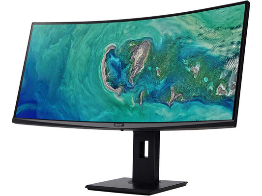 Acer ED347CKR bmidphzx 34" UW-QHD 3440 x 1440 100Hz 4ms HDMI, DisplayPort, DVI AMD FreeSync Built-in Speakers USB Hub UltraWide LED Backlit Curved Gaming Monitor