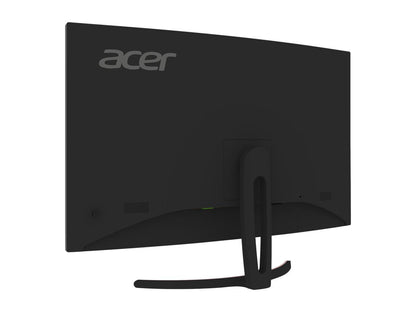 Acer Gaming Series ED323QUR Abidpx 32" (Actual size 31.5") 2560 x 1440 2K Resolution 144Hz 4ms DisplayPort HDMI DVI AMD FreeSync LED Backlit Curved Gaming Monitor