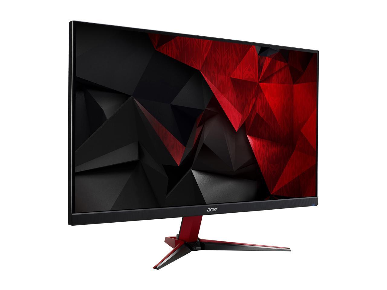 Acer Nitro Gaming VG271P 27" Black IPS LED HDR400 FreeSync Monitor 1920x1080 Widescreen 16:9 1ms VRB Response Time 144Hz Refresh rate 400 cd/m2 1000:1 HDMIx2, DisplayPort, Speaker