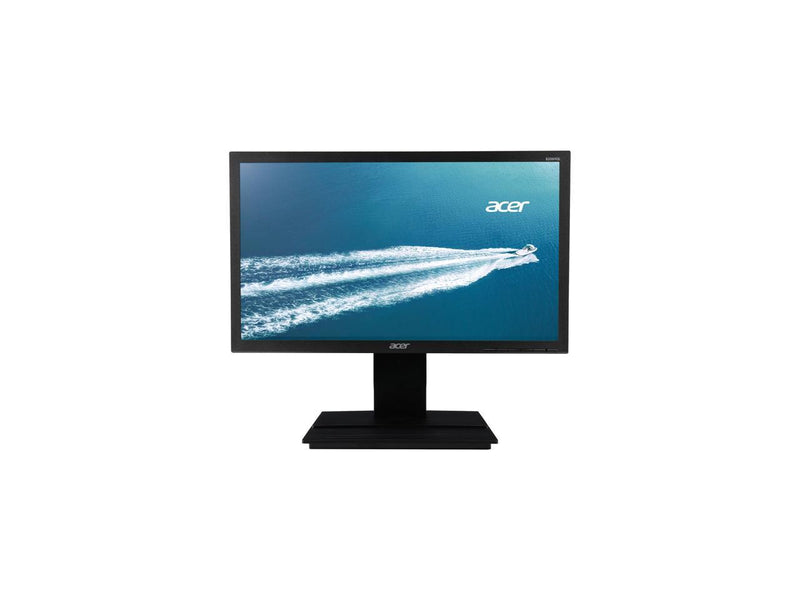 Acer B206HQL Bympr 20" (Actual size 19.5") Full HD 1920x1080 5ms VGA DisplayPort Built-in Speakers Backlit LED LCD Monitor