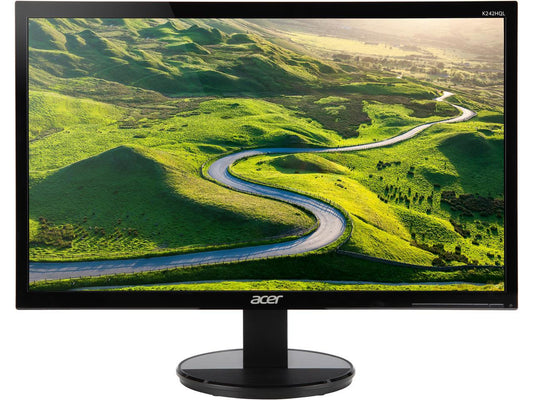 Acer K242HQL bid UM.UX2AA.001 23.6" Full HD 1920 x 1080 5 ms 60 Hz D-Sub, DVI, HDMI LED Backlit Widescreen LCD Monitor