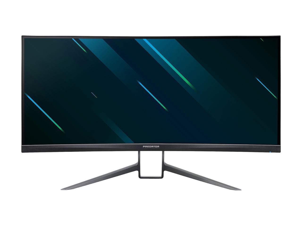 Acer Predator X35 bmiphzx 35" 3440 x 1440 WQHD 200Hz 2ms HDMI DisplayPort USB Hub HDR1000 NVIDIA G-SYNC Quantum Dot WideScreen Curved Gaming Monitor