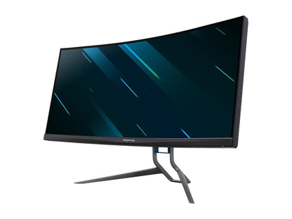 Acer Predator X35 bmiphzx 35" 3440 x 1440 WQHD 200Hz 2ms HDMI DisplayPort USB Hub HDR1000 NVIDIA G-SYNC Quantum Dot WideScreen Curved Gaming Monitor