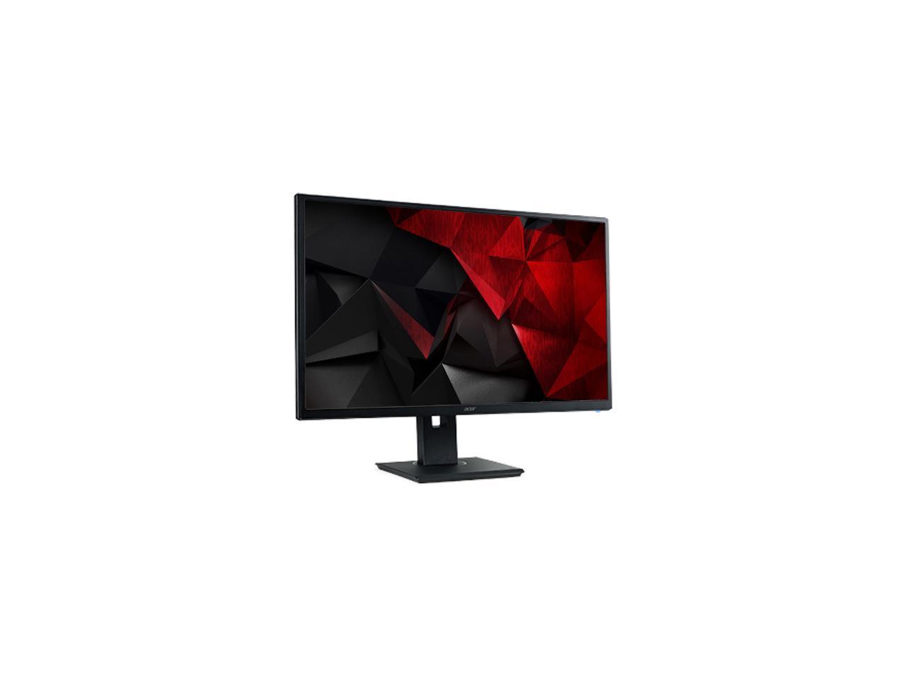 Acer ET322QU Abmiprx 32" (Actual size 31.5") WQHD 2560x1440 2K Resolution 75Hz 4ms DisplayPort HDMI VGA Built-in Speakers Widescreen Backlit LED IPS Monitors