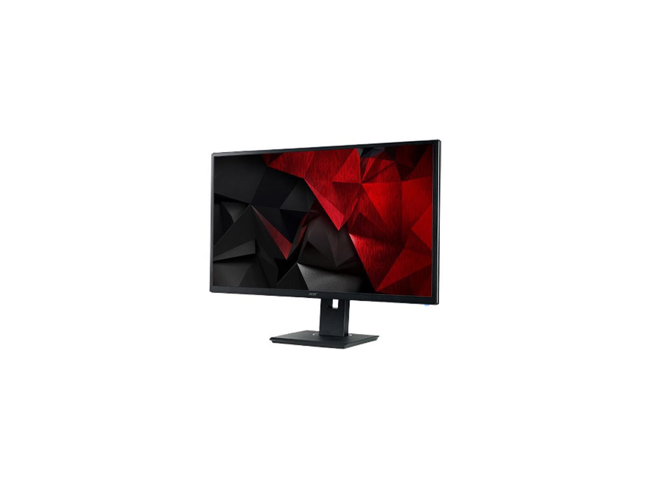 Acer ET322QU Abmiprx 32" (Actual size 31.5") WQHD 2560x1440 2K Resolution 75Hz 4ms DisplayPort HDMI VGA Built-in Speakers Widescreen Backlit LED IPS Monitors