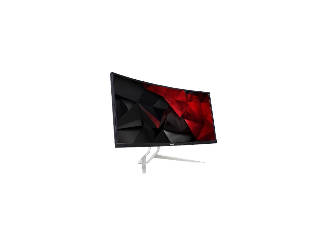 Acer XR342CK Pbmiiqphuzx 34" UW-QHD 3440 x 1440 1ms 50Hz 100Hz OverClocked 2xHDMI DisplayPort AMD FreeSync HDR Compatible Built-in Speakers USB 3.0 Hub Widescreen Backlit LED IPS Gaming Monitor