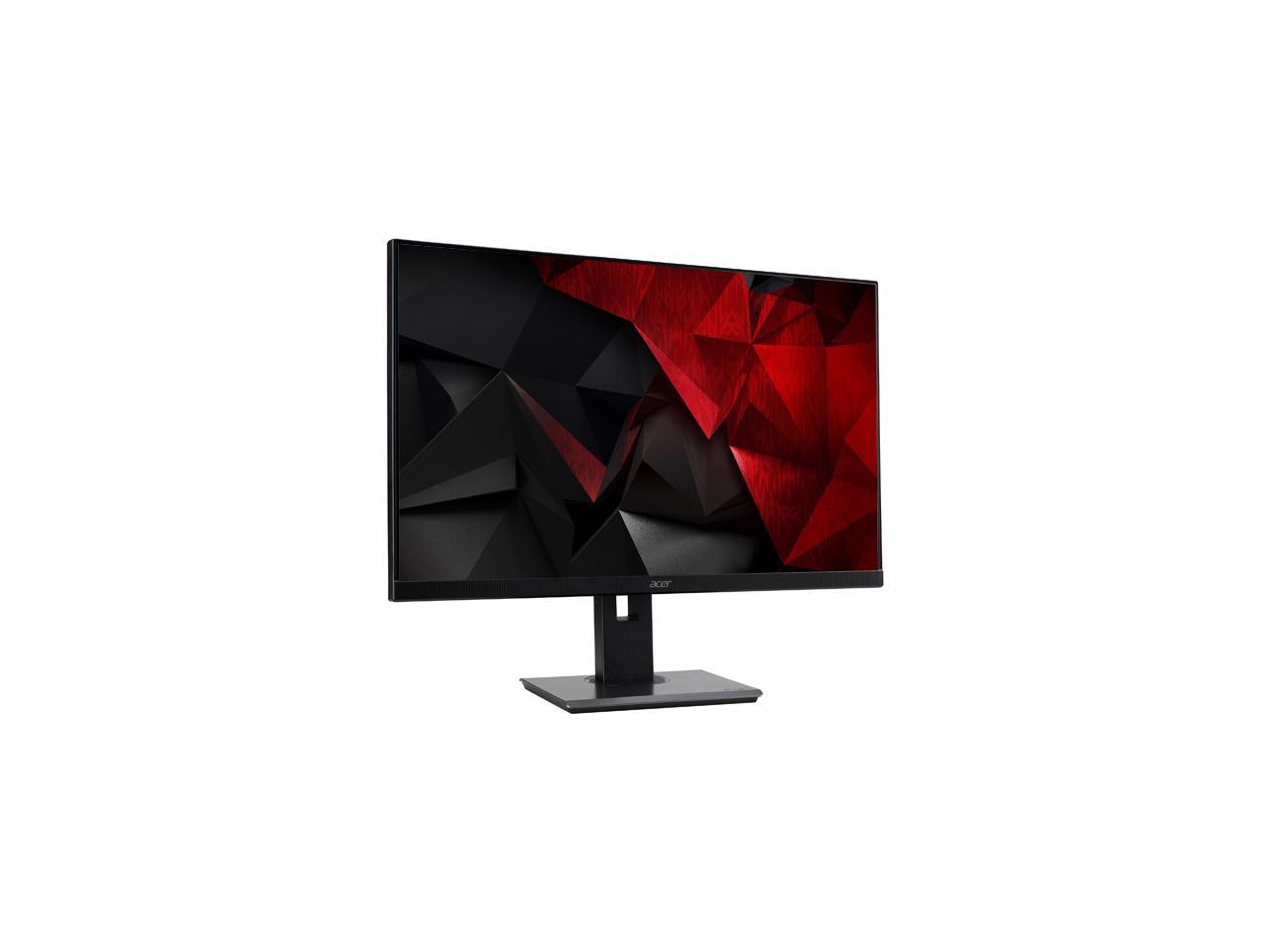 Acer B247Y Cbmipruzx 24" (Actual size 23.8") Full HD 1920 x 1080 4ms GTG 75Hz VGA HDMI DisplayPort AMD FreeSync Built-in Speakers LED Backlight IPS Monitor