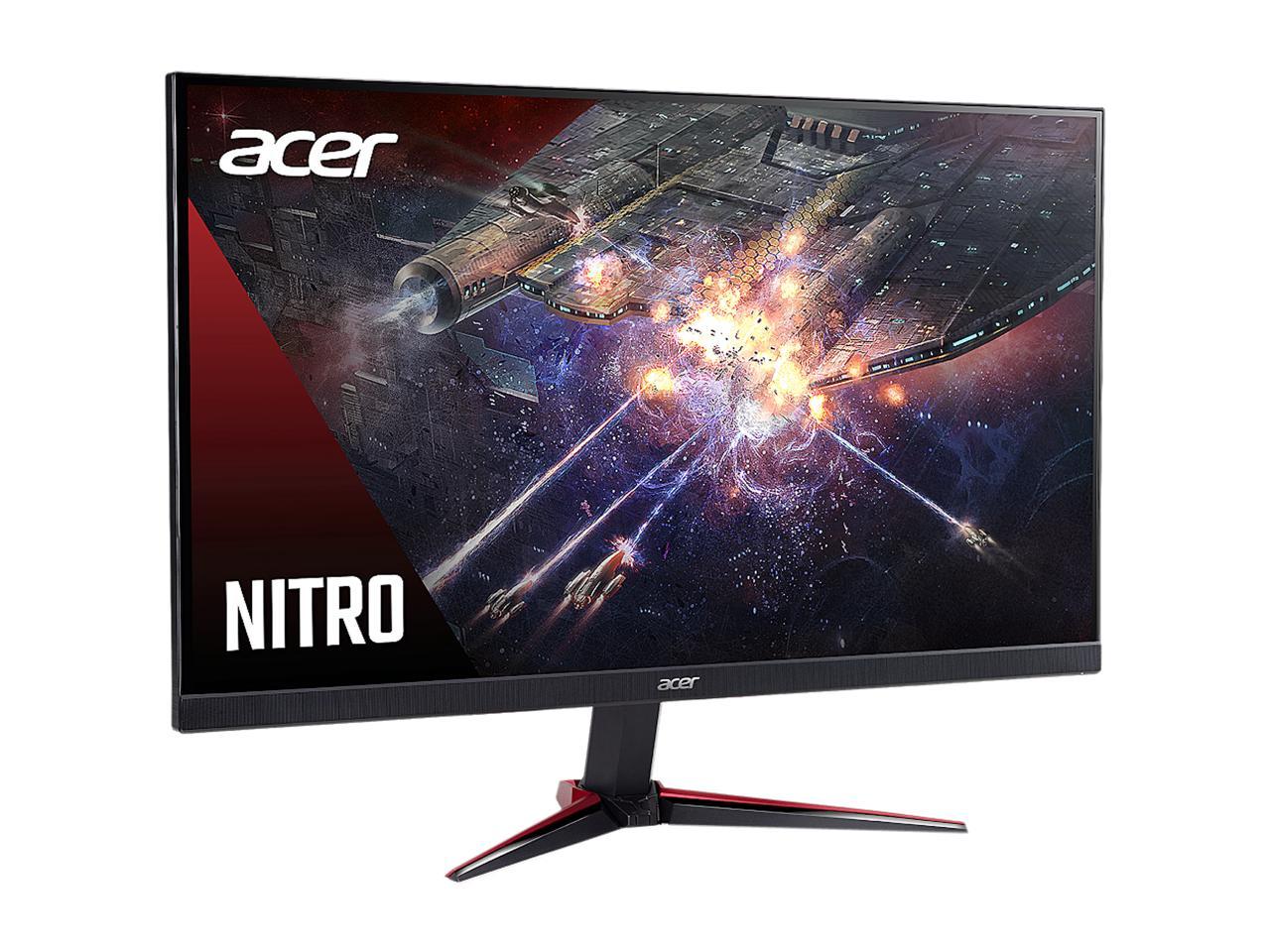 Acer Nitro VG270 Pbiip 27" Full HD 1920 x 1080 1ms (VRB) 144Hz 2xHDMI DisplayPort AMD FreeSync Backlit LED IPS Gaming Monitor