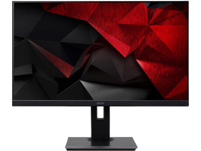 Acer B277 27" Full HD 1920 x 1080 75Hz 6ms (GTG) VGA HDMI DisplayPort AMD Adaptive SYNC Built-in Speakers LED Backlit IPS Monitor