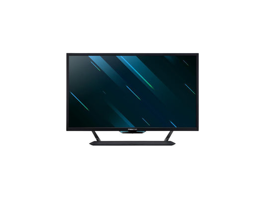 Acer Predator CG437K 43" Ultra HD 3840 x 2160 4K 1ms (VRB) 120Hz 3xHDMI 2xDisplayPort HDR1000 NVIDIA G-SYNC Compatible USB 3.0 Hub Built-in Speakers Backlit LED Gaming Monitor