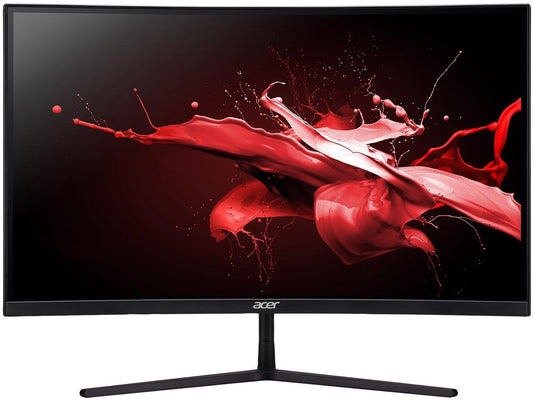 Acer EI272UR Pbmiiipx 27" WQHD 2560 x 1440 144Hz 2K 4ms (GTG) 144Hz 3xHDMI DisplayPort Built-in Speakers AMD FreeSync 2 Backlit LED Curved Gaming Monitor