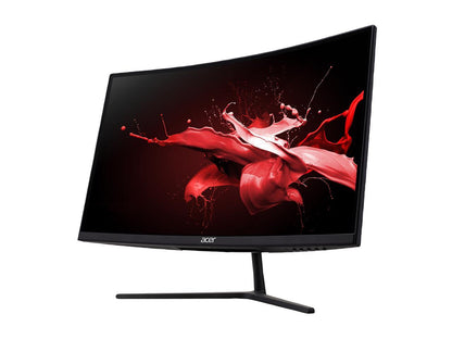 Acer EI272UR Pbmiiipx 27" WQHD 2560 x 1440 144Hz 2K 4ms (GTG) 144Hz 3xHDMI DisplayPort Built-in Speakers AMD FreeSync 2 Backlit LED Curved Gaming Monitor