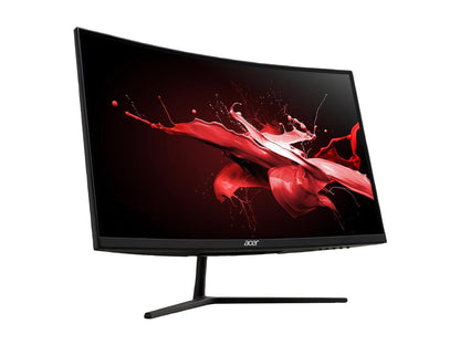 Acer EI272UR Pbmiiipx 27" WQHD 2560 x 1440 144Hz 2K 4ms (GTG) 144Hz 3xHDMI DisplayPort Built-in Speakers AMD FreeSync 2 Backlit LED Curved Gaming Monitor