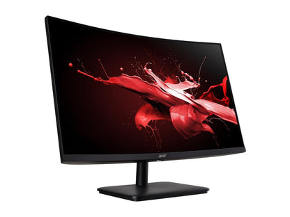 Acer Nitro ED270 Xbmiipx 27" 1ms Full HD 1920 x 1080 240Hz Adaptive-Sync HDMI, DisplayPort Built-in Speakers Curved Gaming Monitor