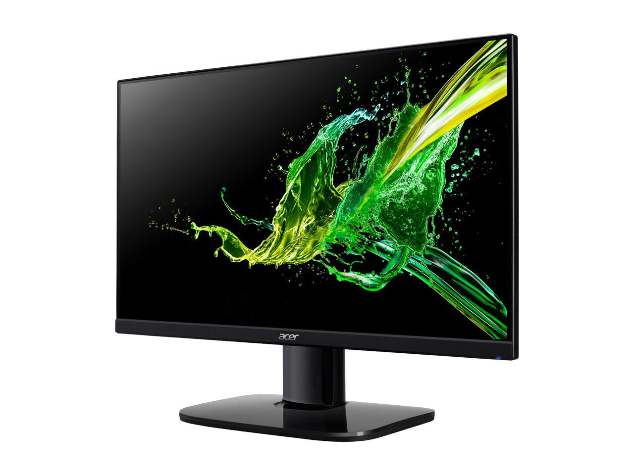 Acer KA272U biipx UM.HX2AA.004 27" QHD 2560 x 1440 (2K) 1 ms VBR 75 Hz 2 x HDMI, DisplayPort AMD RADEON FreeSync Technology Gaming Monitor