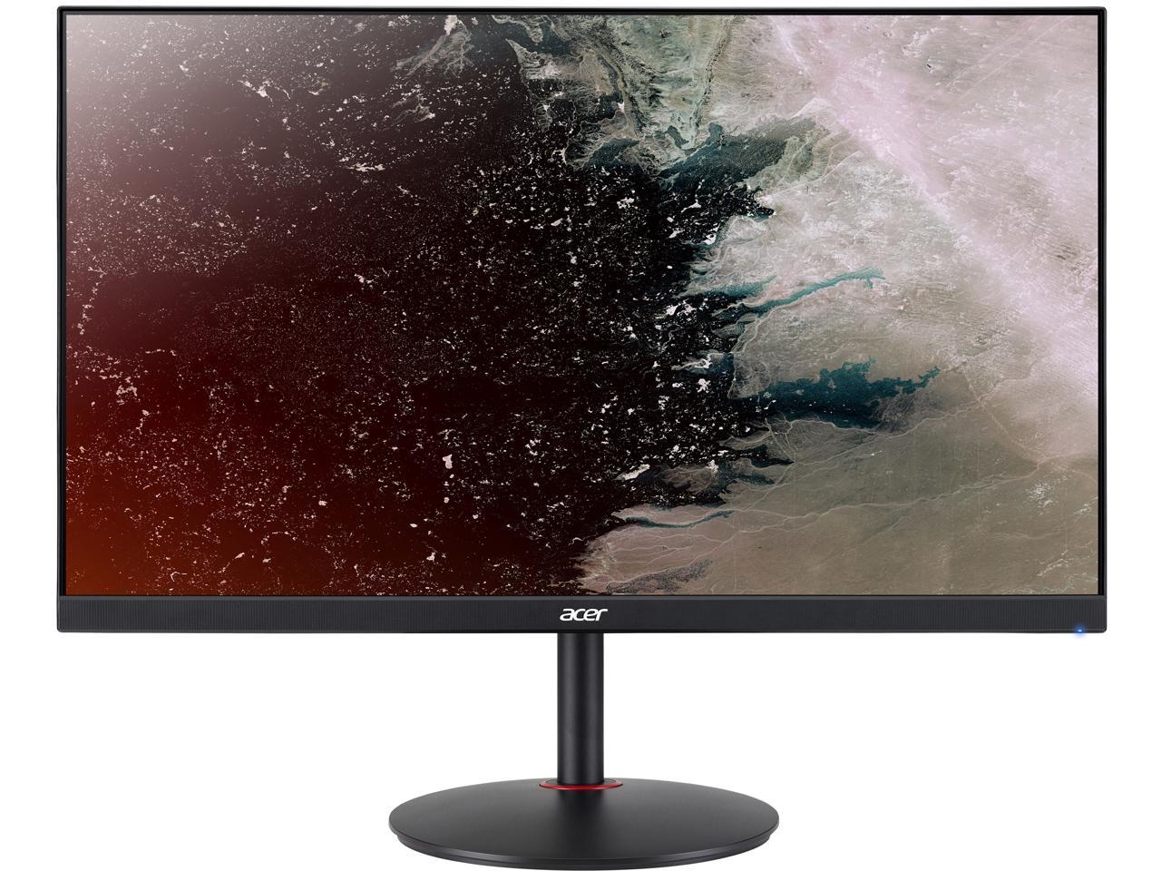 Acer Nitro XV240Y Pbmiiprx 23.8" IPS Full HD 1920 x 1080 165Hz 1ms DisplayPort 2 x HDMI AMD FreeSync Built-in Speakers LED Backlit Gaming Monitor