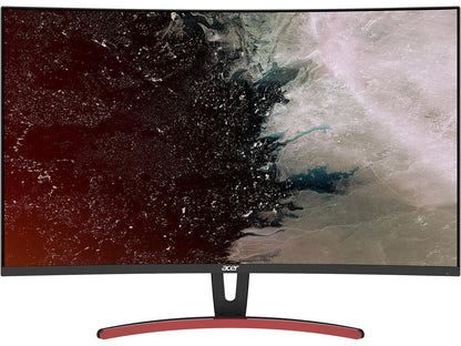 Acer ED323QU Pbmiipx 32" (31.5" Viewable) QHD 2560 x 1440 (2K) 165 Hz HDMI, DisplayPort, Audio FreeSync (AMD Adaptive Sync) Curved Gaming Monitor