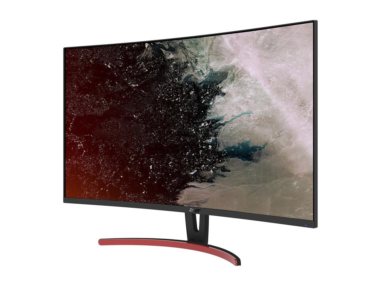 Acer ED323QU Pbmiipx 32" (31.5" Viewable) QHD 2560 x 1440 (2K) 165 Hz HDMI, DisplayPort, Audio FreeSync (AMD Adaptive Sync) Curved Gaming Monitor