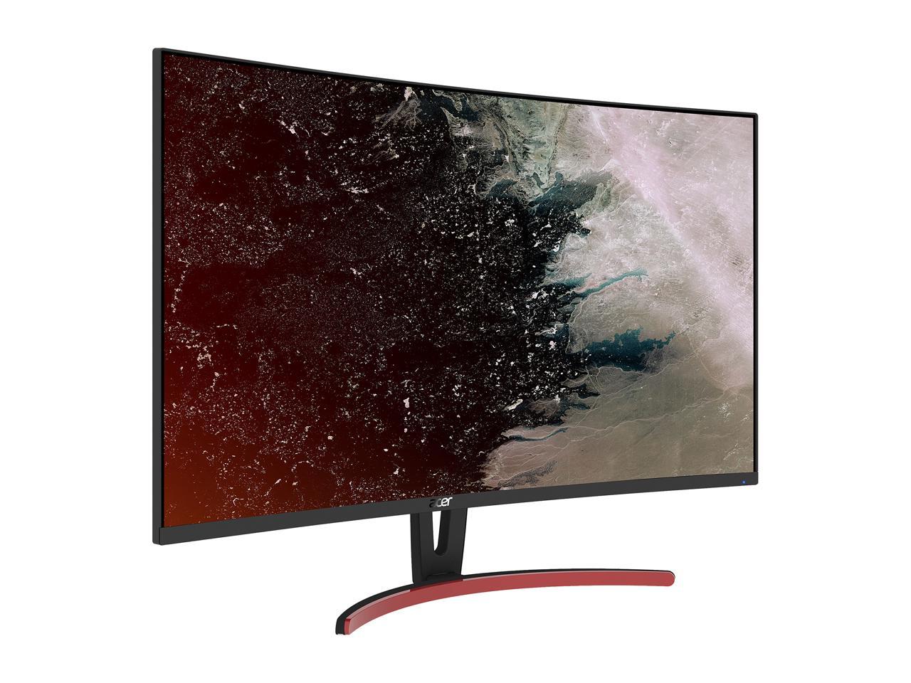 Acer ED323QU Pbmiipx 32" (31.5" Viewable) QHD 2560 x 1440 (2K) 165 Hz HDMI, DisplayPort, Audio FreeSync (AMD Adaptive Sync) Curved Gaming Monitor