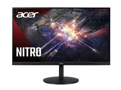 Acer Nitro XV320QU LVBMIIPHX 32â€? IPS 2560x1440 170Hz Refresh rate Up to 0.5ms response time AMD FreeSync Premium DCI-P3 90% TUV Eye safe certified Gaming Monitor, HDMIx2, DisplayPort, Speaker
