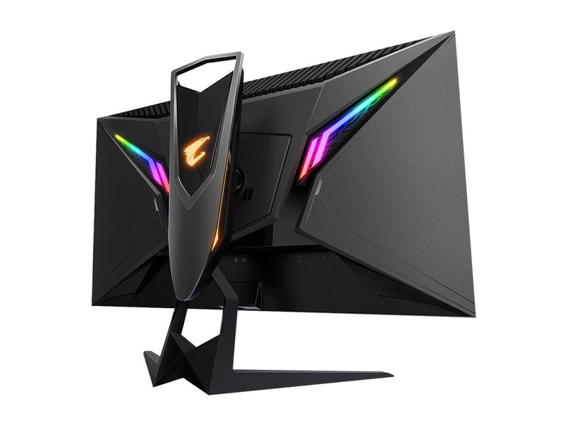AORUS FI27Q-P 27" Frameless Gaming Monitor, QHD 1440p, 95% DCI-P3 Color Accurate IPS Panel, 1ms 165Hz, HDR, G-SYNC Compatible and FreeSync Premium, VESA, Zero Bright Dot Policy