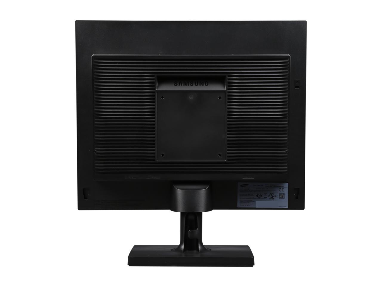 Samsung S19E200BR SE200 Series Black 19" LED Business Monitor, 1280 x 1024, 1000:1, 250cd/m2, VGA&DVI, VESA mountable