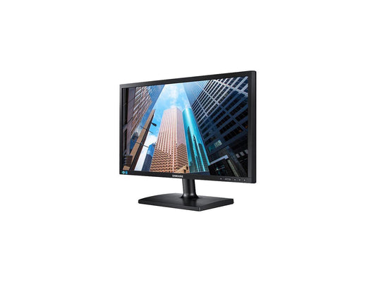 SAMSUNG SE200 Series S24E200BL 24" (Actual size 23.6") Full HD 1920 x 1080 5ms VGA DVI Mega Dynamic Contrast Ratio Flicker-Free LED Backlit Monitor for Business