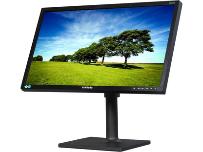 SAMSUNG SE450 Series S24E450D 24" Full HD 1920 x 1080 5ms VGA DVI DisplayPort Flicker-Free Eye Saver Mode Mega Dynamic Contrast Ratio LED Backlit LCD Monitor