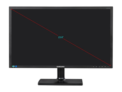 SAMSUNG S24E450DL 24" (Actual size 23.6") Full HD 1920 x 1080 5ms VGA DVI DisplayPort Flicker-Free Mega Dynamic Contrast Ratio LED Backlit LCD Monitor