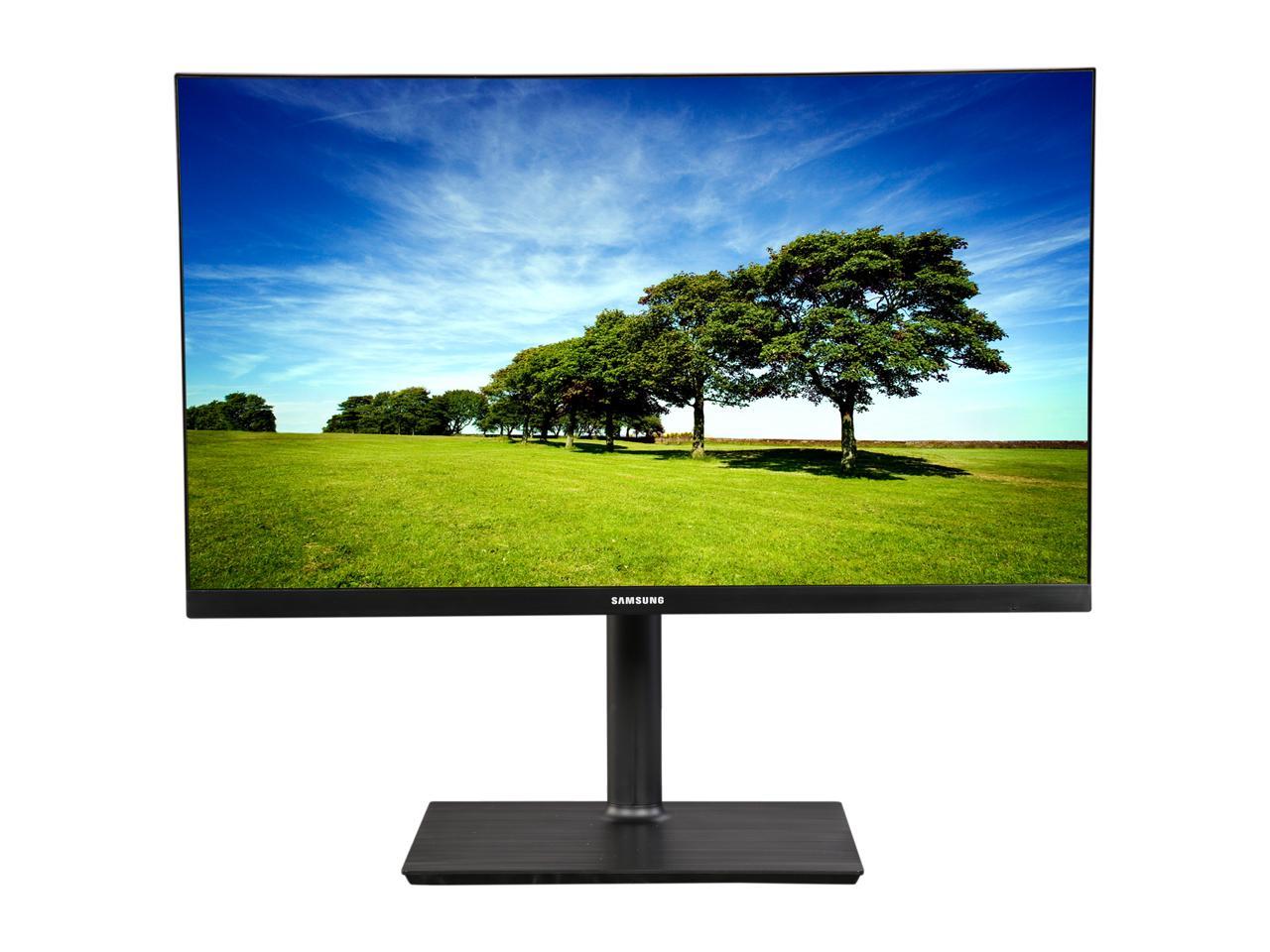 Samsung SH850 Series S27H850QFN 27" Quad HD 2560 x 1440 2K 4ms 60Hz HDMI DisplayPort USB Type-C AMD FreeSync Flicker-Free Eye Saver Mode LED Backlit PLS Monitor