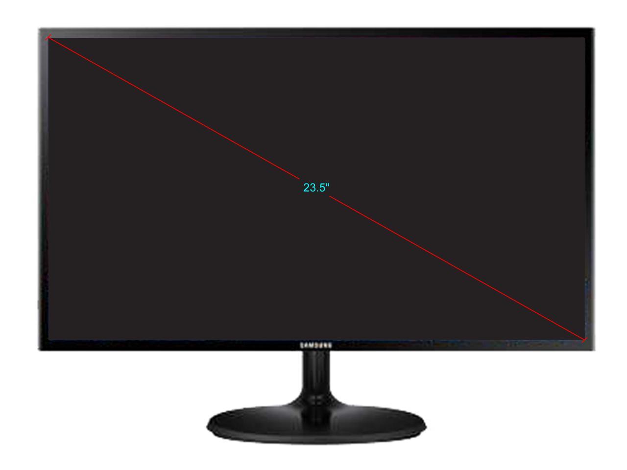 SAMSUNG S24F354 24" (Actual size 23.5") Full HD 1920 x 1080 4ms (GTG) VGA HDMI AMD FreeSync Flicker Free Technology Super Slim Design LED Backlit Gaming Monitor