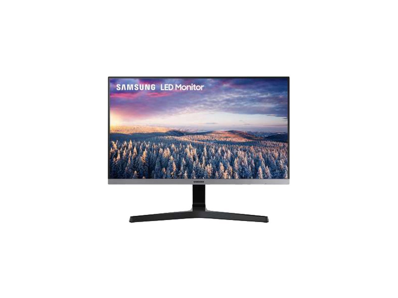 SAMSUNG S24R350 24" Full HD 1920 x 1080 5ms (GTG) 75Hz VGA HDMI AMD FreeSync Technology Bezel-Less Design LED Backlit IPS Gaming Monitor